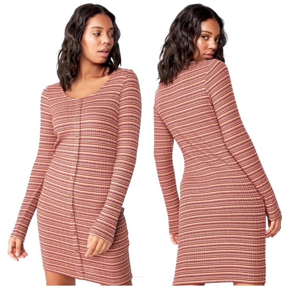 NWT[Cotton On]Willow Stripe Henry Button DownDress